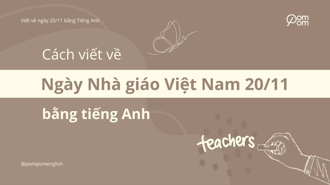 Ảnh cover Viết về ngày 20_11 bằng Tiếng Anh
