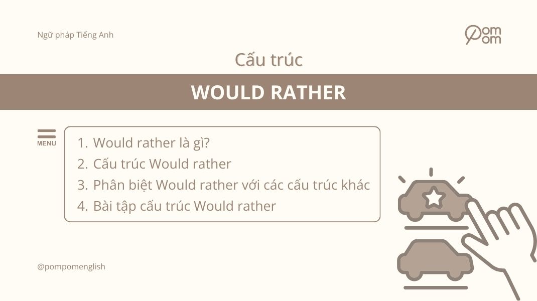 Ảnh cover Cấu trúc would rather