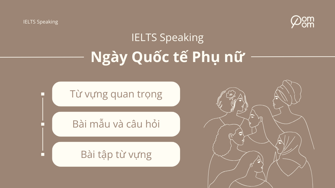 Ảnh cover IELTS Speaking về ngày 8/3